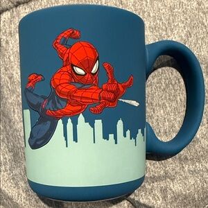 NWT double sided soft touch Spider-Man Mug